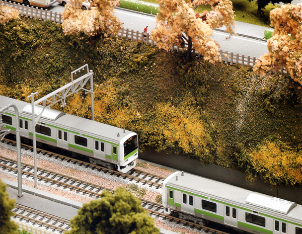 鉄道模型のジオラマ