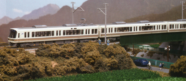 鉄道模型のジオラマ